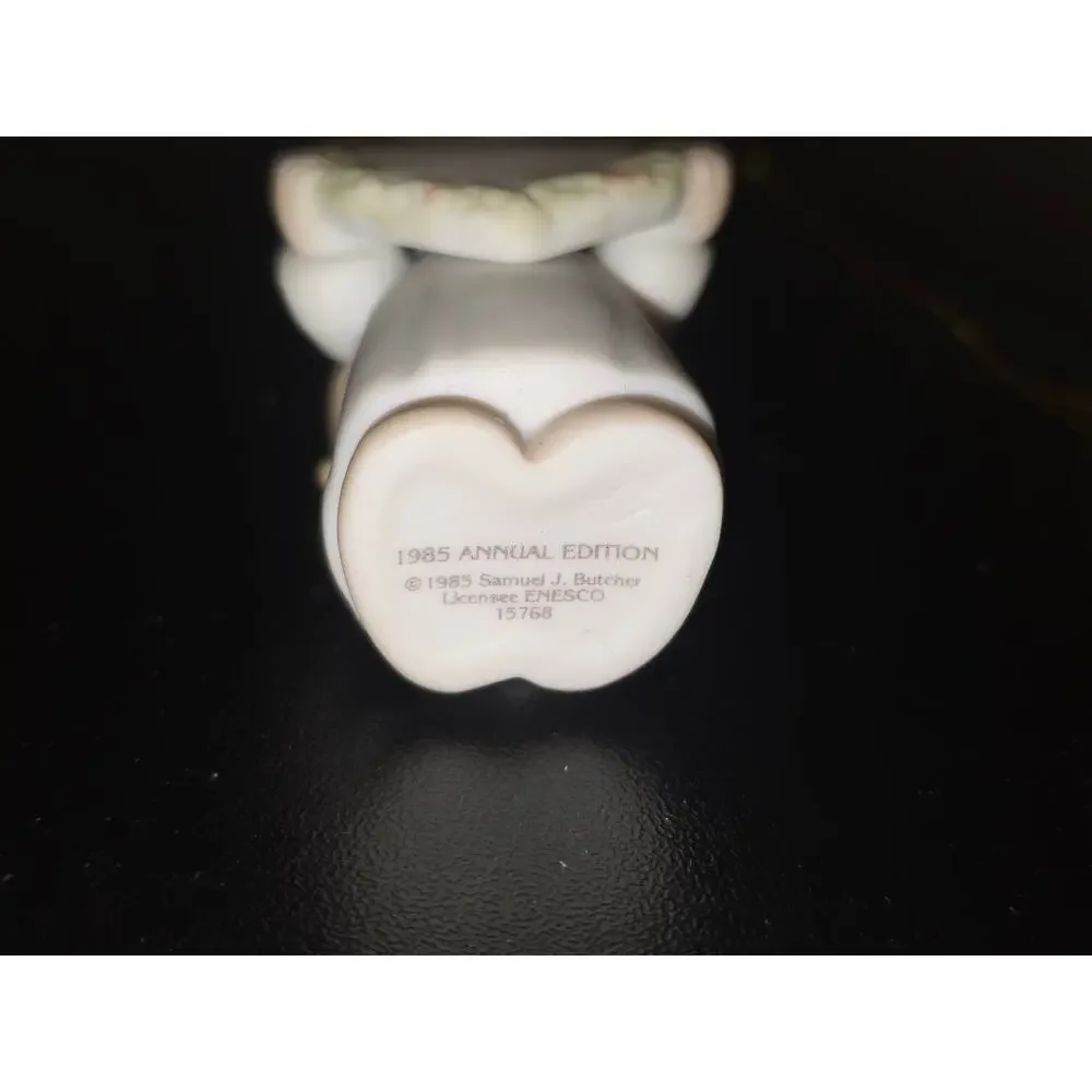 Precious Moments God Sent His Love Angel Ornament 1985 Special Issue 15768